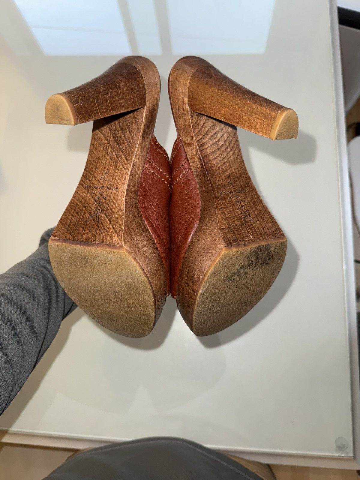 Yves Saint Laurent Yves Saint Laurent Heals Size 38.5 Size US 8.5 / IT 38.5 - 2 Thumbnail