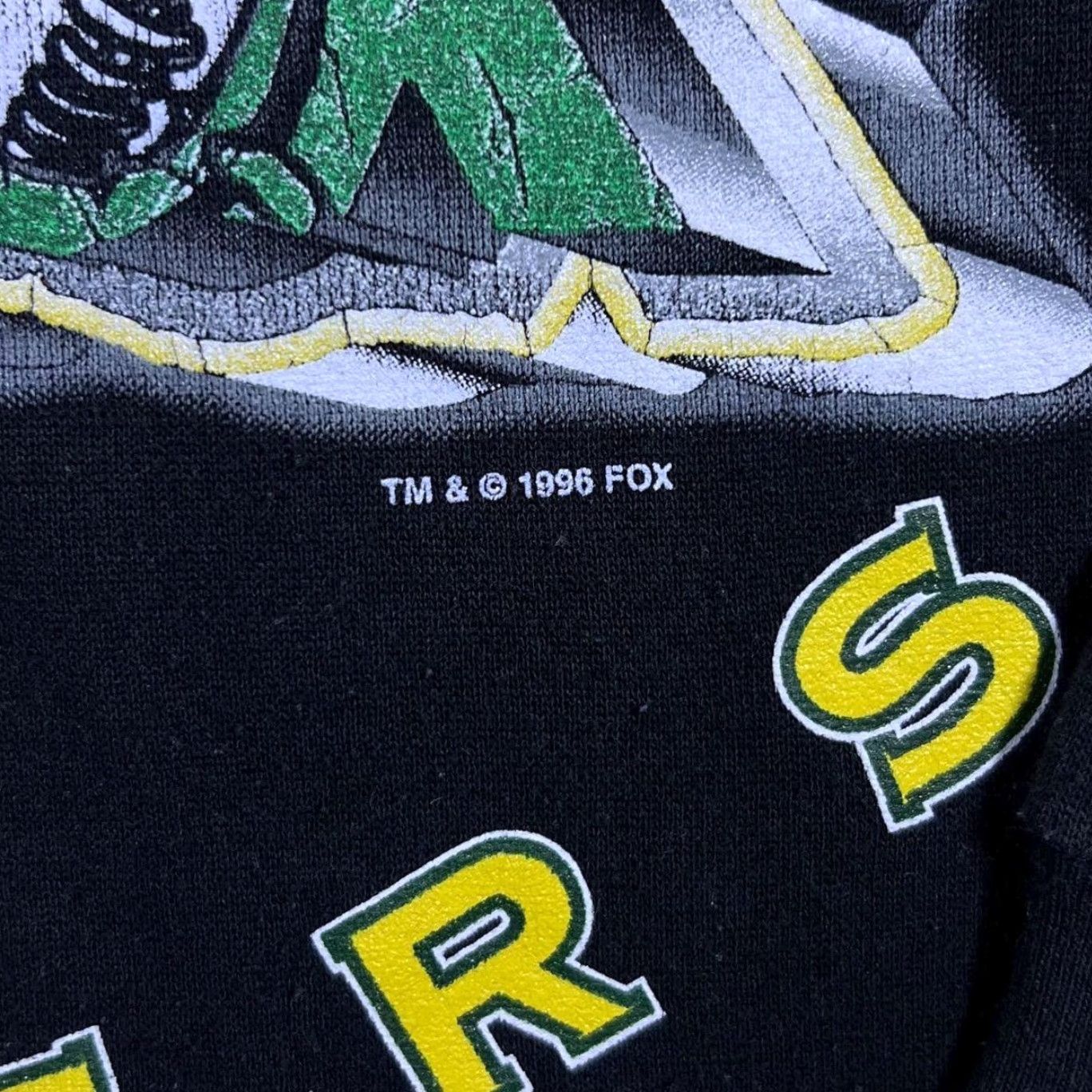 NFL Vintage NFL On Fox 1996 Green Bay Packers Football Graphic Black Sweatshirt M Mens Pullover Size US M / EU 48-50 / 2 - 3 Thumbnail