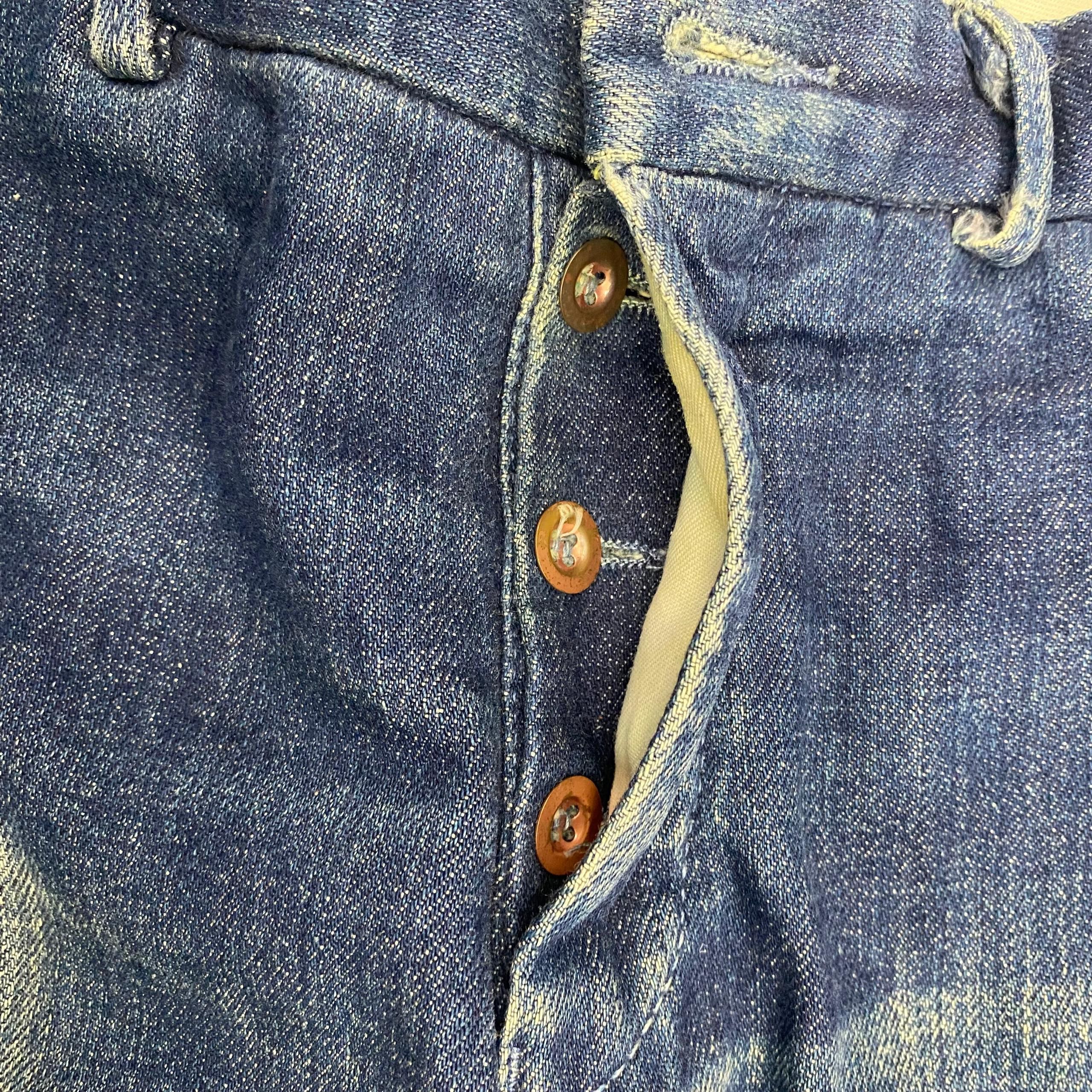 Japanese Brand 💥Best Offer💥Vintage Levis Distressed Denim Size US 32 / EU 48 - 13 Thumbnail