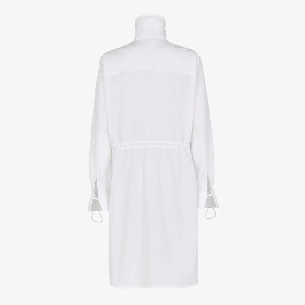 Fendi o1s1wg110825 Dress in White Size S / US 4 / IT 40 - 2 Thumbnail