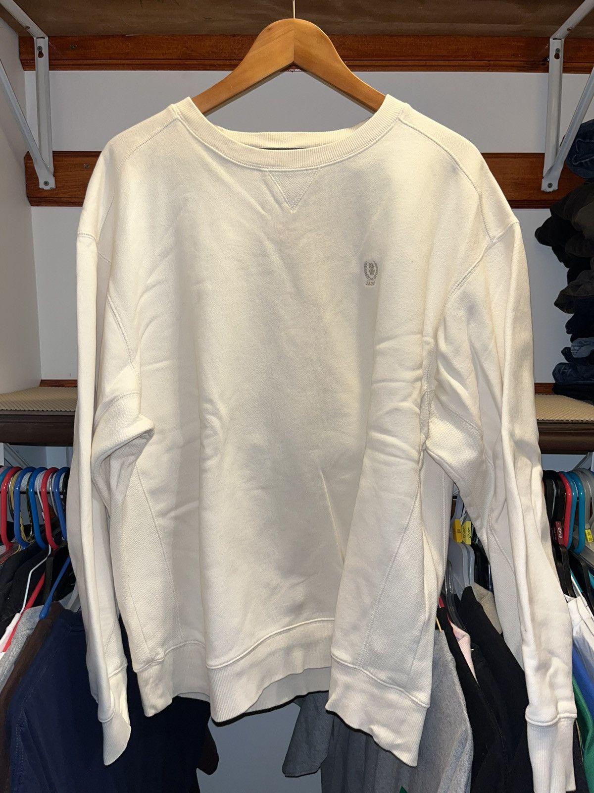 Izod vintage izod mini logo crewneck Size US XL / EU 56 / 4 - 1 Thumbnail