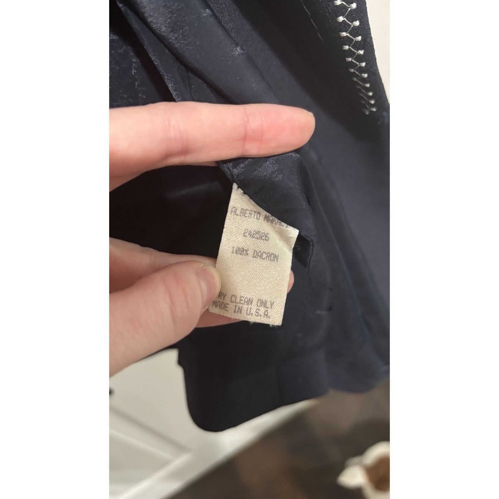 Alberto Alberto Malaki Blue Blazer Size 12 Size XL / US 12-14 / IT 48-50 - 3 Thumbnail