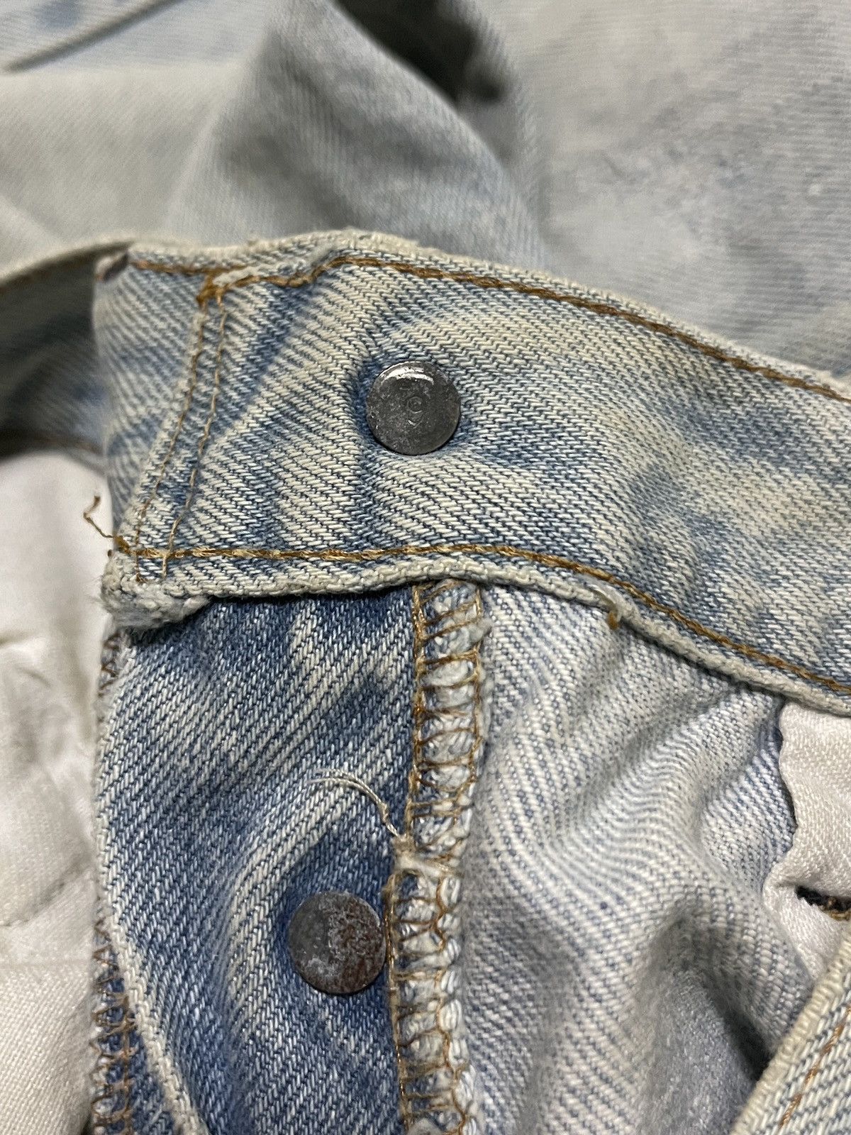 Levi's × Vintage Vintage 70s Levis 501 Redline #6 Selvedge Size US 27 - 17 Thumbnail