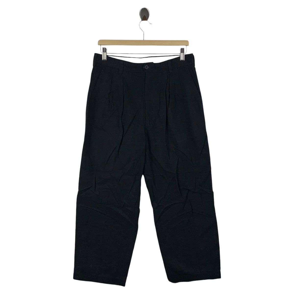 Designer × MCM MCM Legere Baggy wide cotton pants Size US 32 / EU 48 - 1 Thumbnail