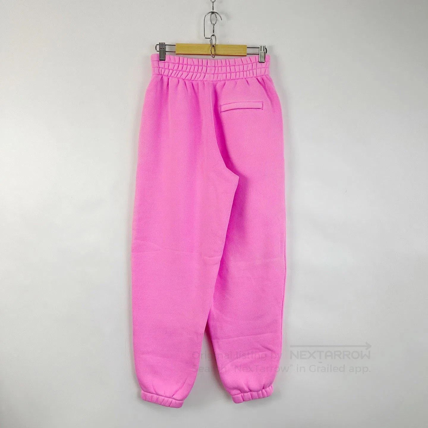 Alexander Wang Alexander Wang Pink Foam Logo Cuffed Sweatpants. Size 22" - 2 Thumbnail