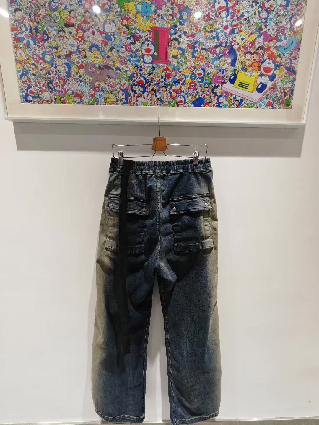 Rick Owens Rick Owens Gradient Cargo Jeans Q15 Size US 36 / EU 52 - 2 Thumbnail