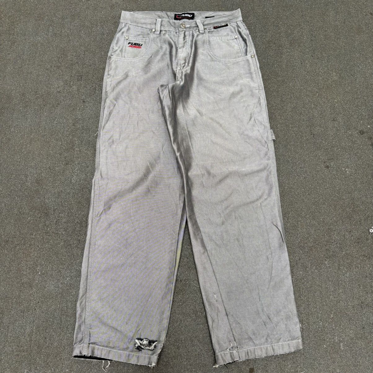 Fubu × JNCO × Vintage Vintage Fubu Baggy hiphop Jeans Size US 32 / EU 48 - 3 Thumbnail