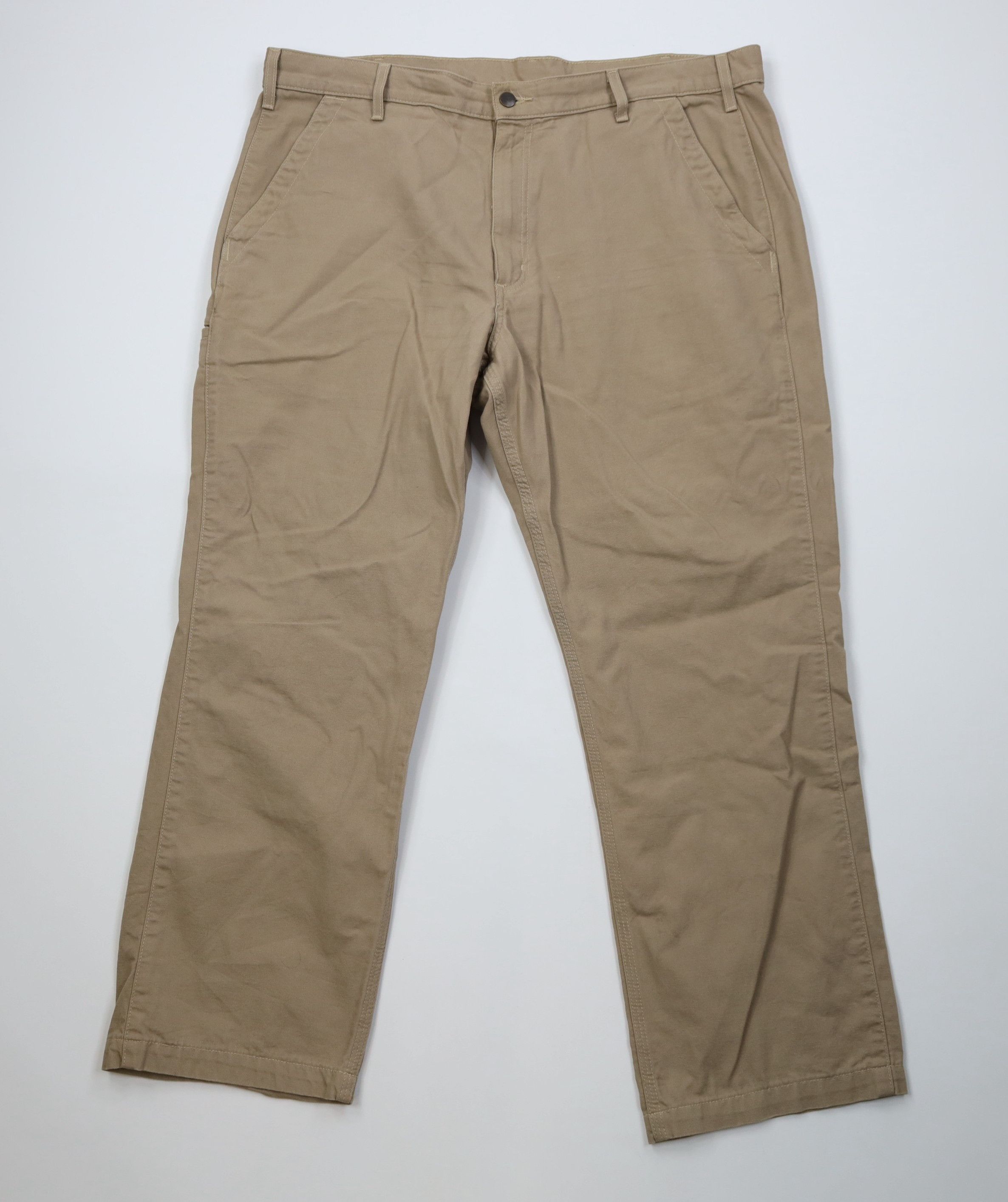 Carhartt Vintage Y2K Carhartt Relaxed Fit Wide Leg Pants Khaki Brown Size US 40 / EU 56 - 1 Thumbnail