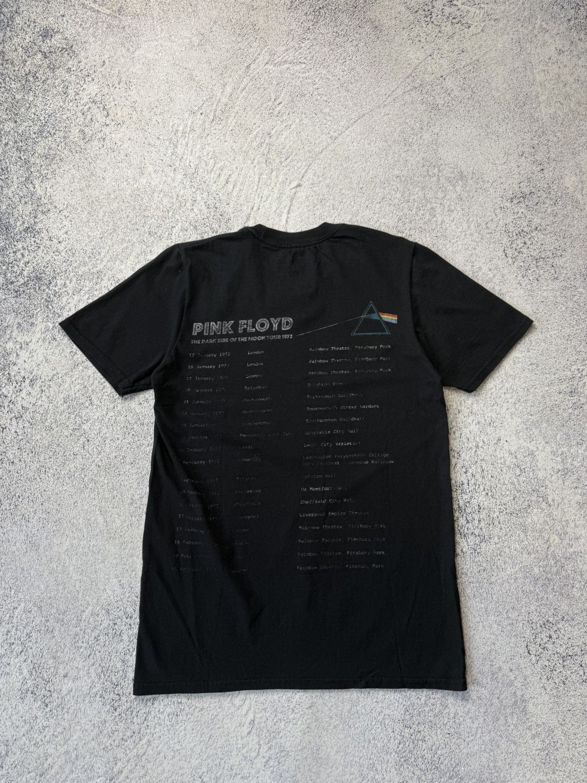 Band Tees Vintage Pink Floyd T-Shirts The Dark Side of the moon 1971s Size US S / EU 44-46 / 1 - 11 Thumbnail