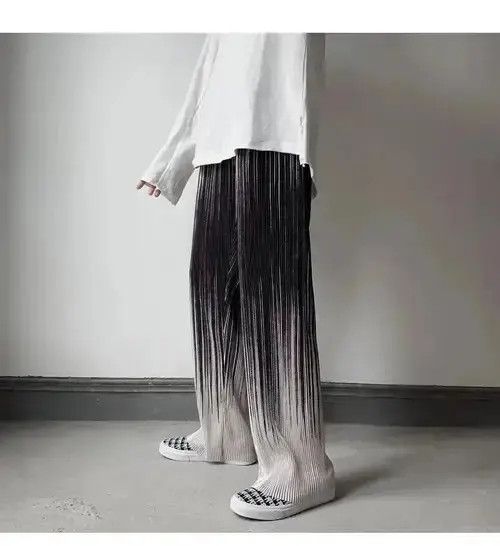 Japanese Brand × Jean Man Casual Pants Harajuku Wide Leg Oversize Size US 30 / EU 46 - 4 Thumbnail