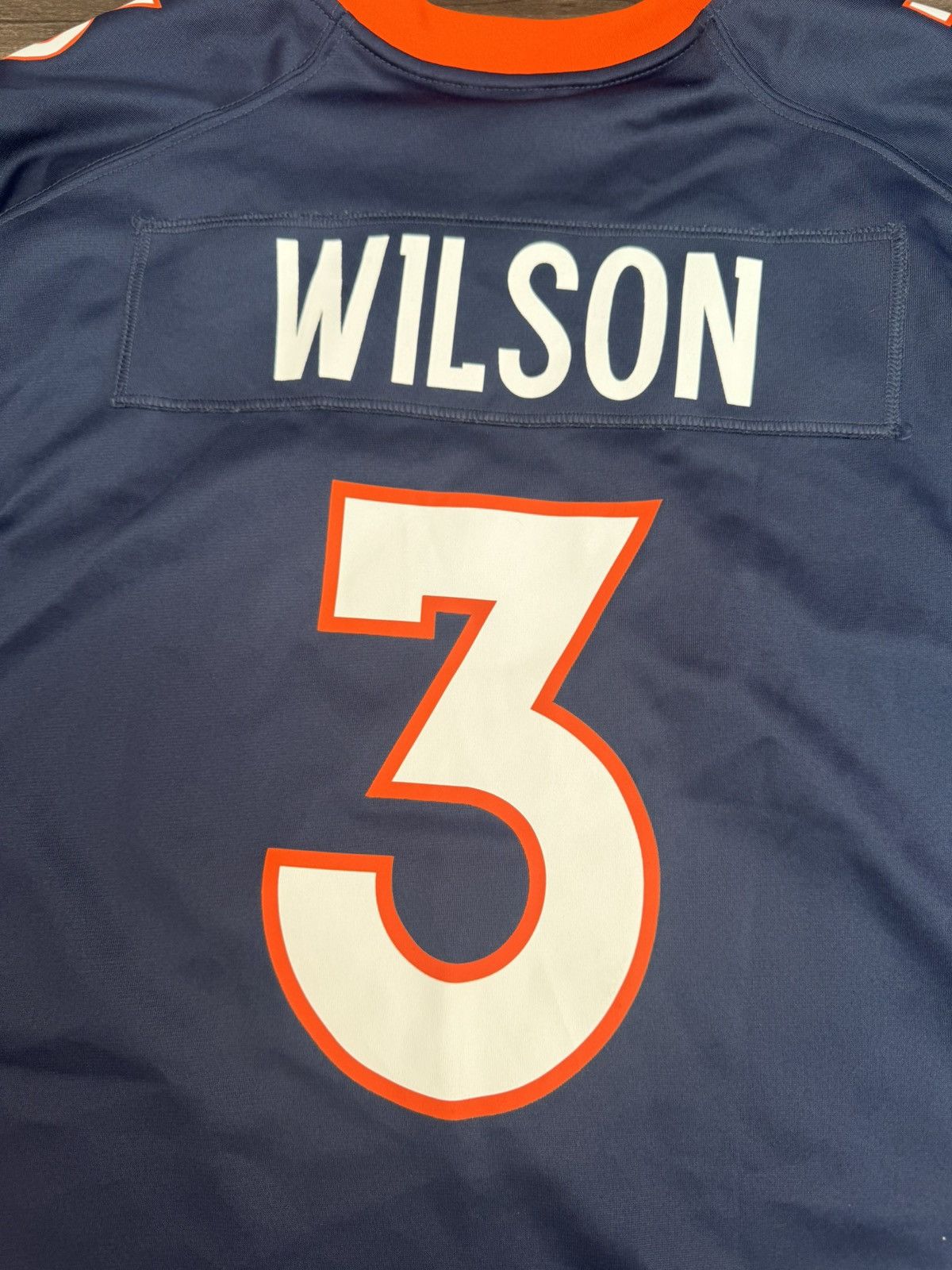 Nike Denver Broncos Russell Wilson #3 NFL On Field Home Jersey Size US XL / EU 56 / 4 - 8 Thumbnail