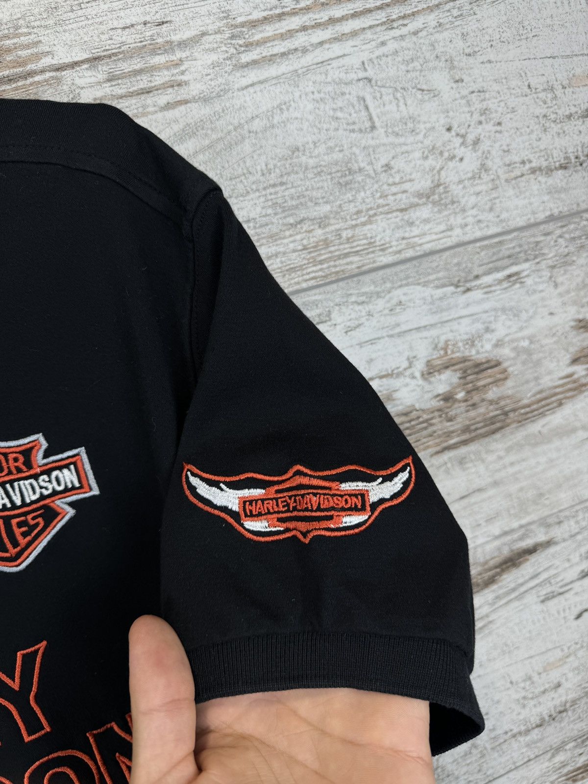 Harley Davidson × Vintage Mens Vintage Harley Davidson T-shirt racing tee size XL Size US XL / EU 56 / 4 - 5 Thumbnail