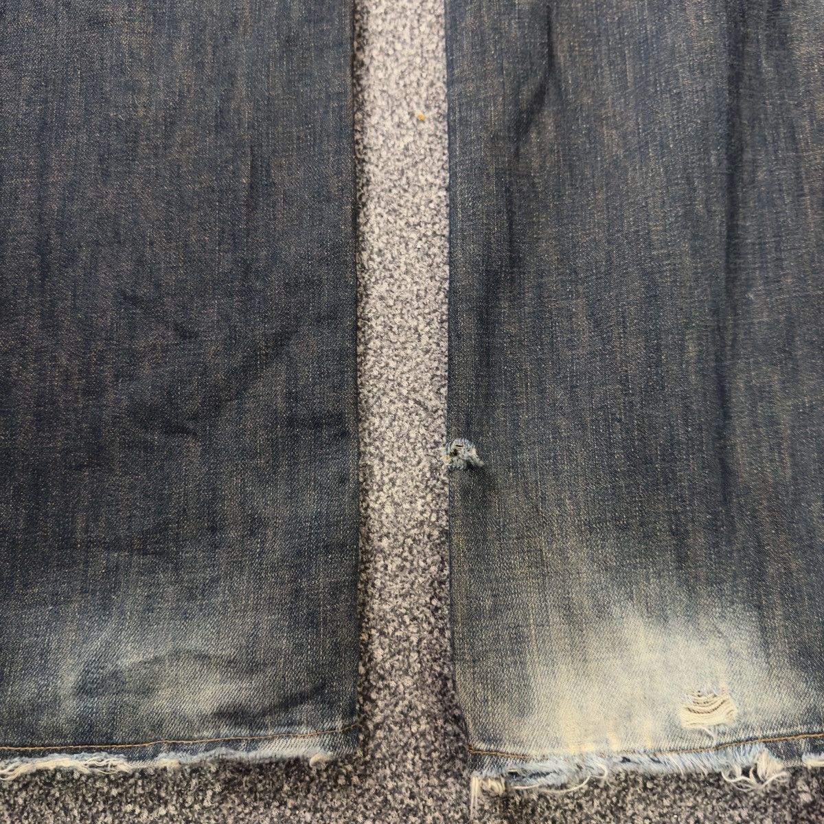 Seditionaries 90s Slim Boot Fit Gap Distressed Rusty Denim Size US 31 - 10 Thumbnail