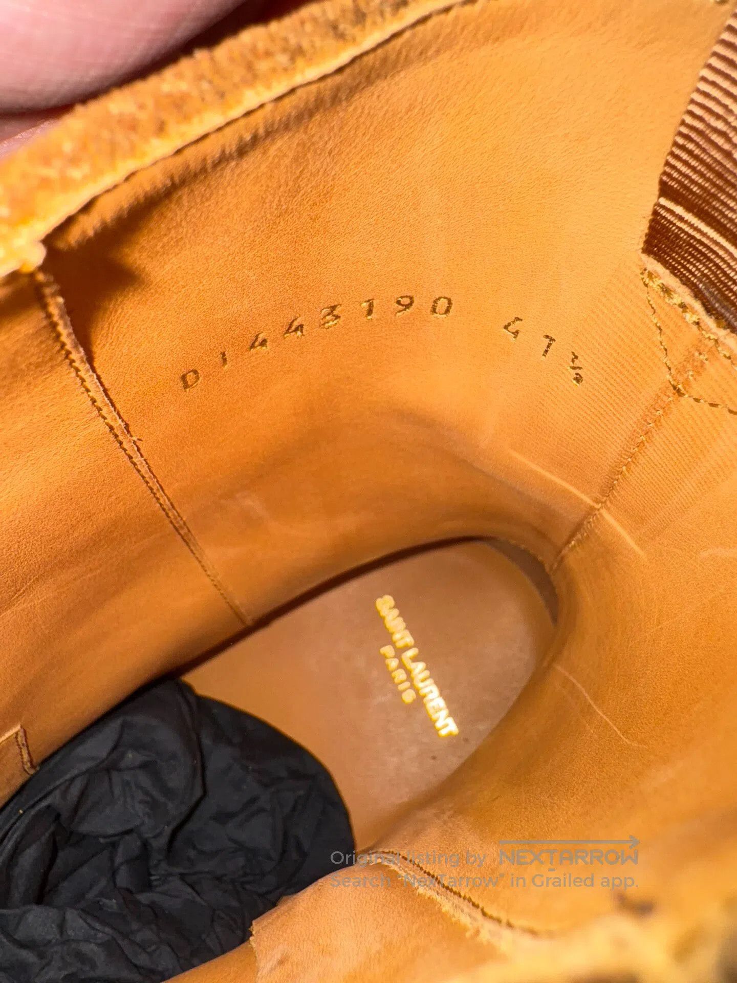 Saint Laurent Paris Saint Laurent Paris Chelsea boots| Size US 8.5 / EU 41-42 - 8 Thumbnail