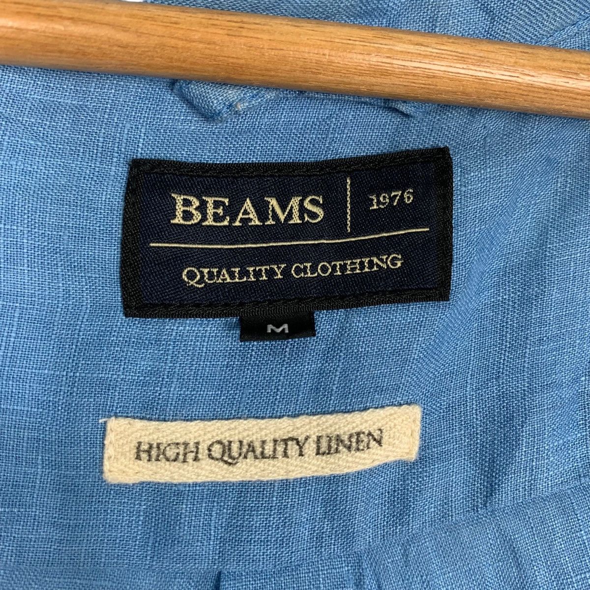 Beams Plus BEAMS Linen Button Up Shirt #0216-C10 Size US M / EU 48-50 / 2 - 16 Thumbnail