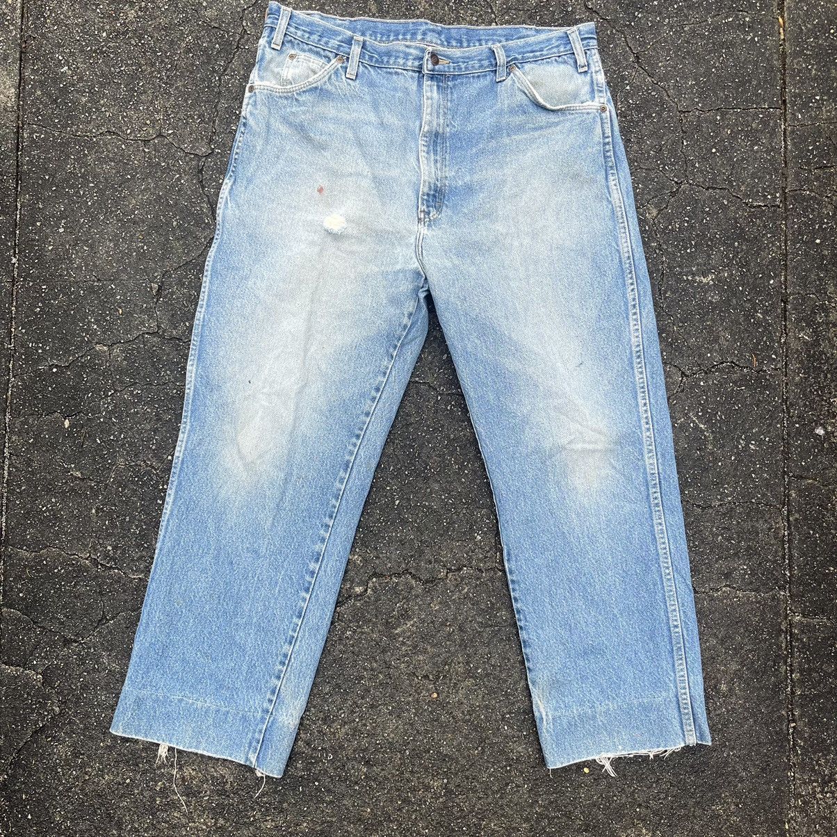 Dickies × Vintage Vintage 90s Thrashed & Altered DICKIES Jeans Size US 40 / EU 56 - 1 Thumbnail