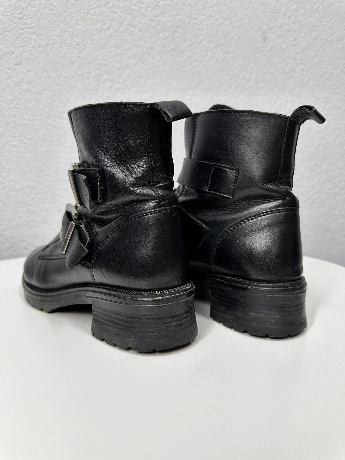 A.S.98 Metal Zip A.S. 98 Leather Boots Vintage High Rick Owen Style Size US 8 / IT 38 - 8 Thumbnail