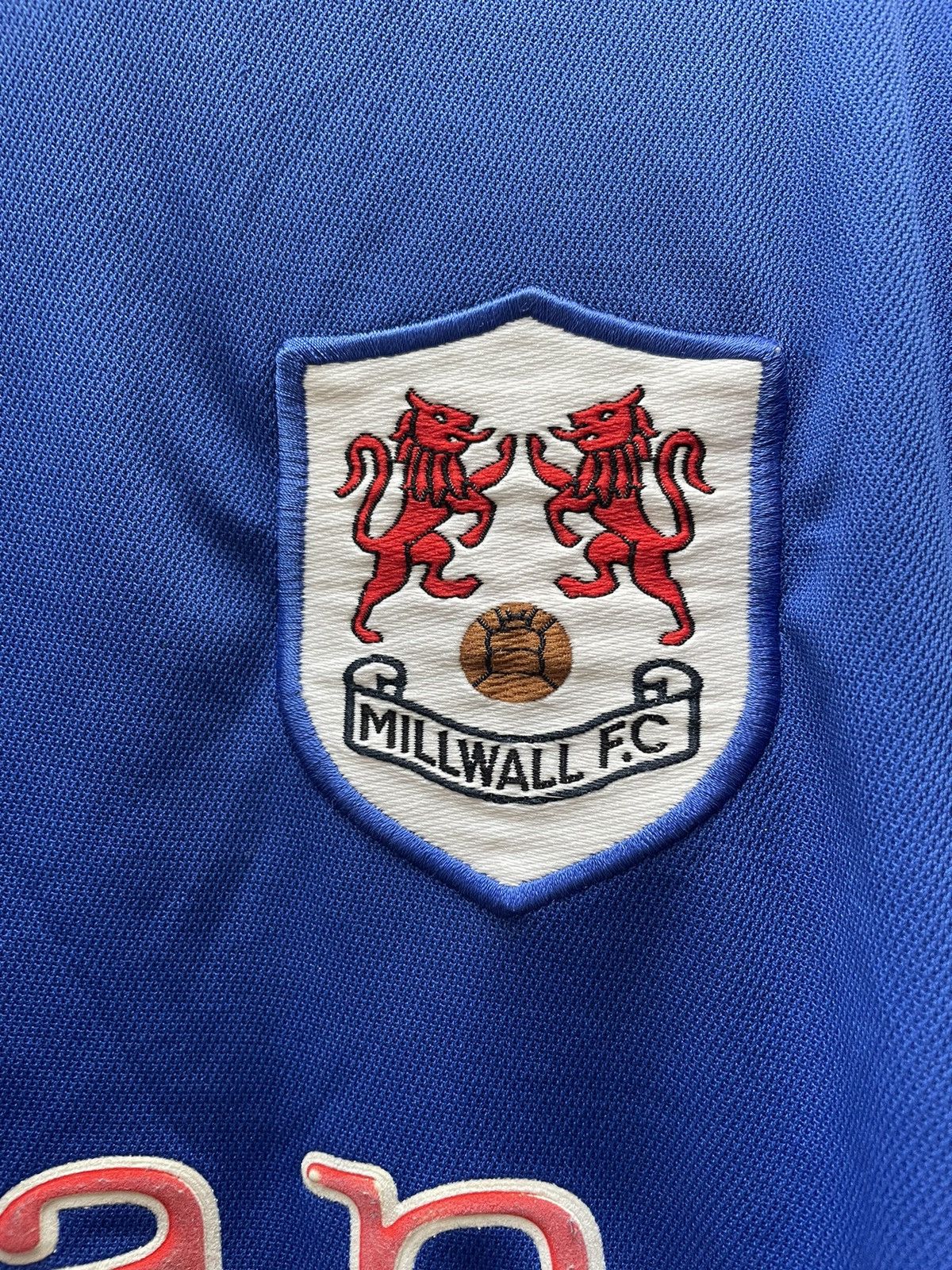 Vintage 2003/04 MILLWALL Vintage Home Soccer Jersey Football Shirt Size US L / EU 52-54 / 3 - 4 Thumbnail