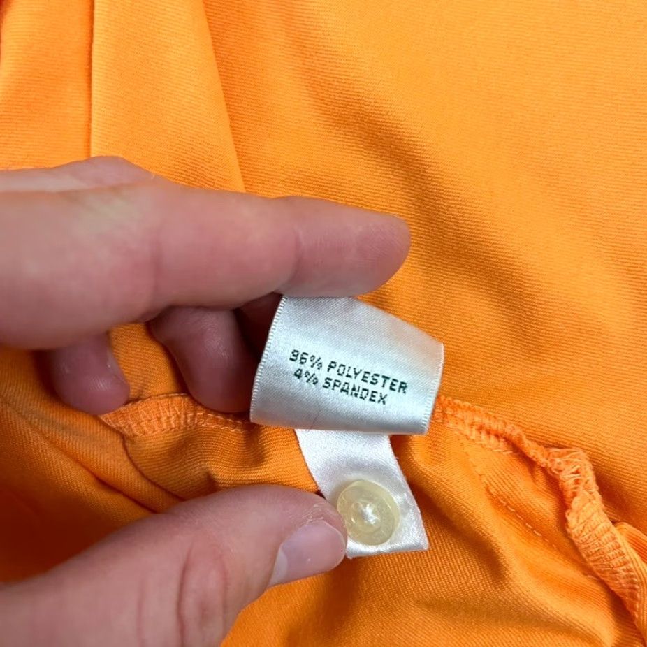 Vintage Masters Tech Polo Shirt Mens XL Orange Augusta Major Golf Performance Stretch Polo Shirt Size US XL / EU 56 / 4 - 7 Thumbnail