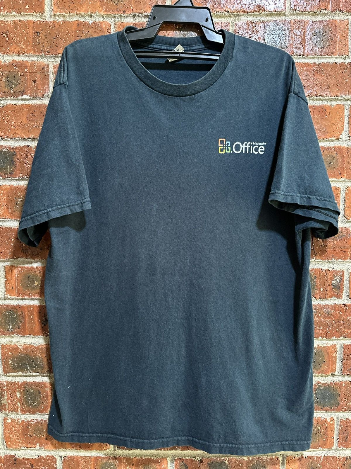 Microsoft Thrashed Vintage Microsoft Office Faded Tee Size US XL / EU 56 / 4 - 1 Thumbnail