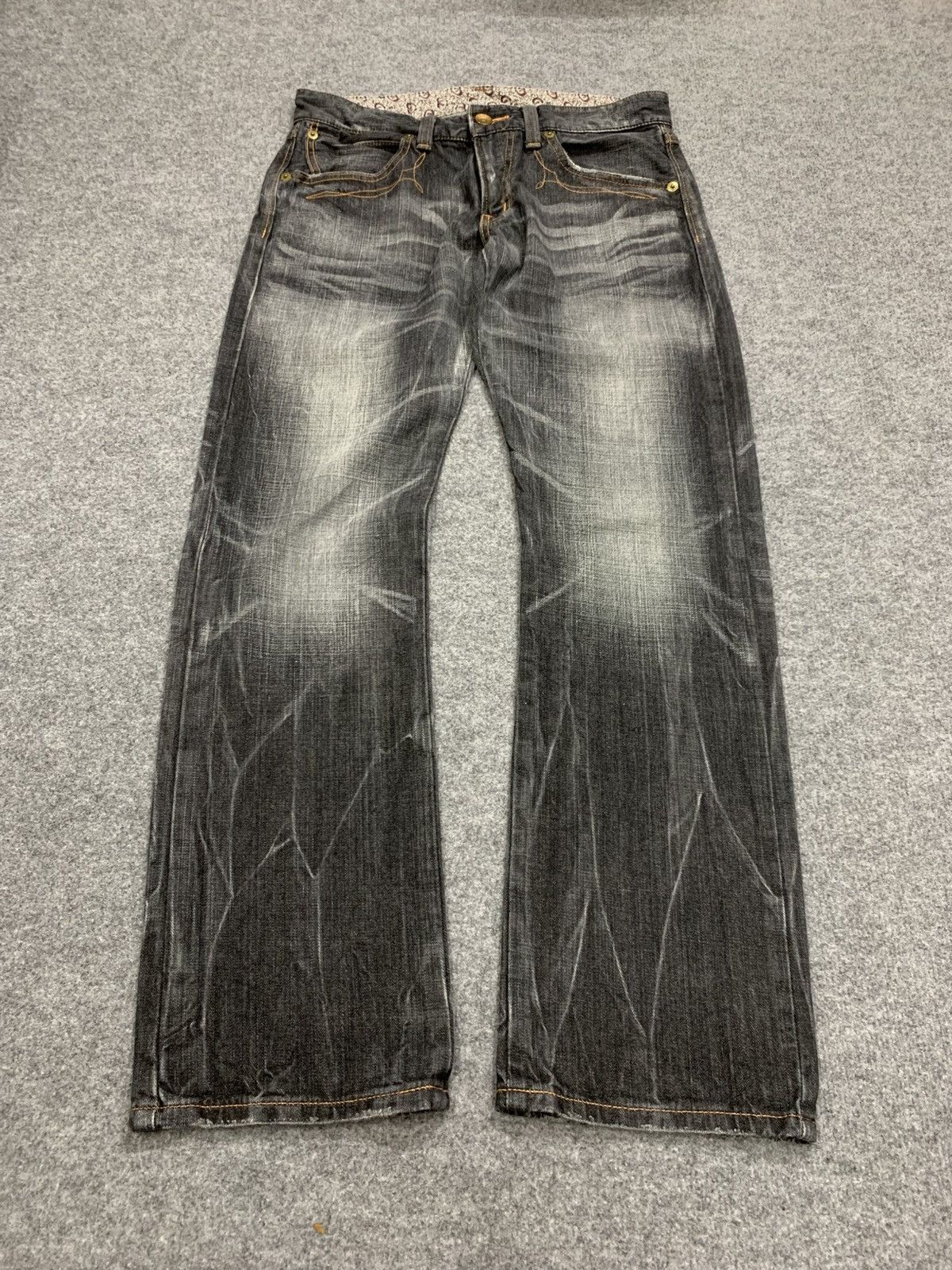 Edwin 💥BEST OFFER 💥 Edwin 503 blue trip nice faded black. Size US 33 - 1 Thumbnail