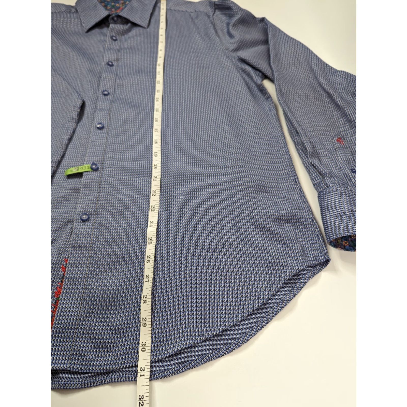 Robert Graham Robert Graham Shirt Button-Up Long Sleeve Paisley Purple Blue Men's XL Size US XL / EU 56 / 4 - 6 Thumbnail