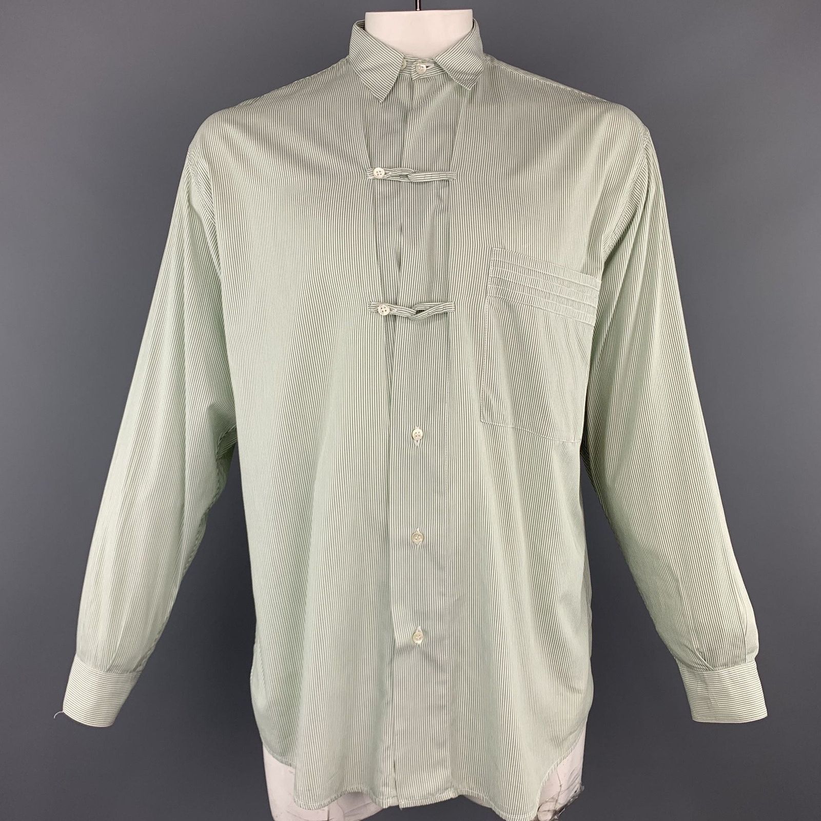 Other THE TAILORED MAN Size M Patch Pocket Long Sleeve Shirt Size US M / EU 48-50 / 2 - 1 Thumbnail