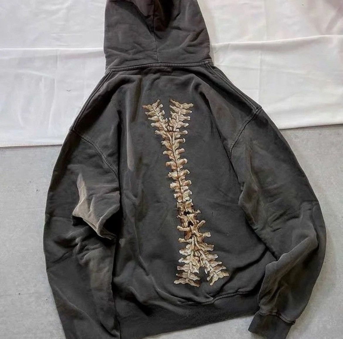 Japanese Brand × Vintage Punk Zip Up Hoodie Gothic Style Skeleton Size US M / EU 48-50 / 2 - 4 Thumbnail