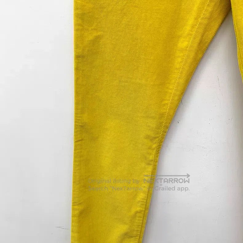 Gucci Gucci Yellow cotton casual trousers Size 25" / US 0 / IT 36 - 4 Thumbnail