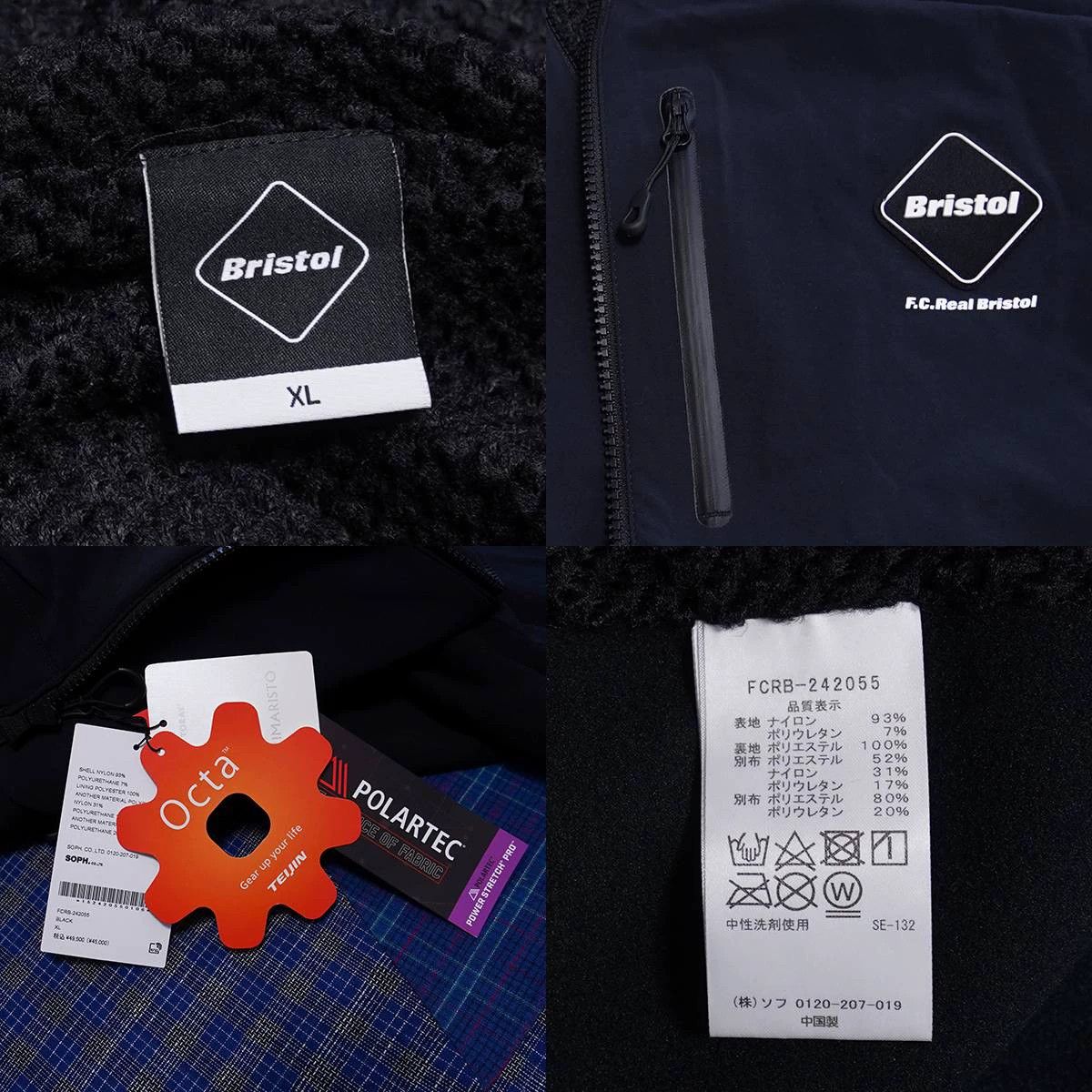 F.C. Real Bristol F.C.REAL BRISTOL 24AW HOOD BLOUSON BLACK XL Size US XL / EU 56 / 4 - 4 Thumbnail