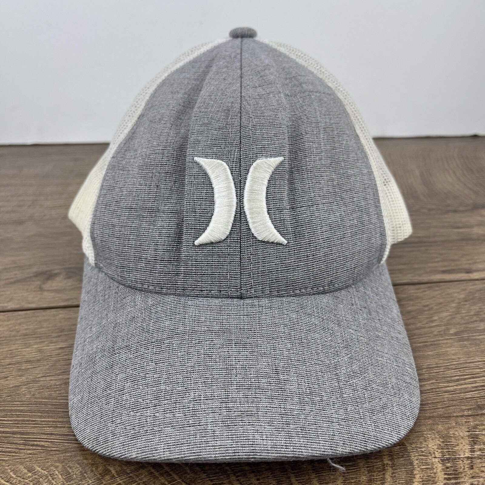 Hurley Hurley Gray Hat Snapback Gray Hat Adjustable Adult Size Hat Size ONE SIZE - 4 Thumbnail