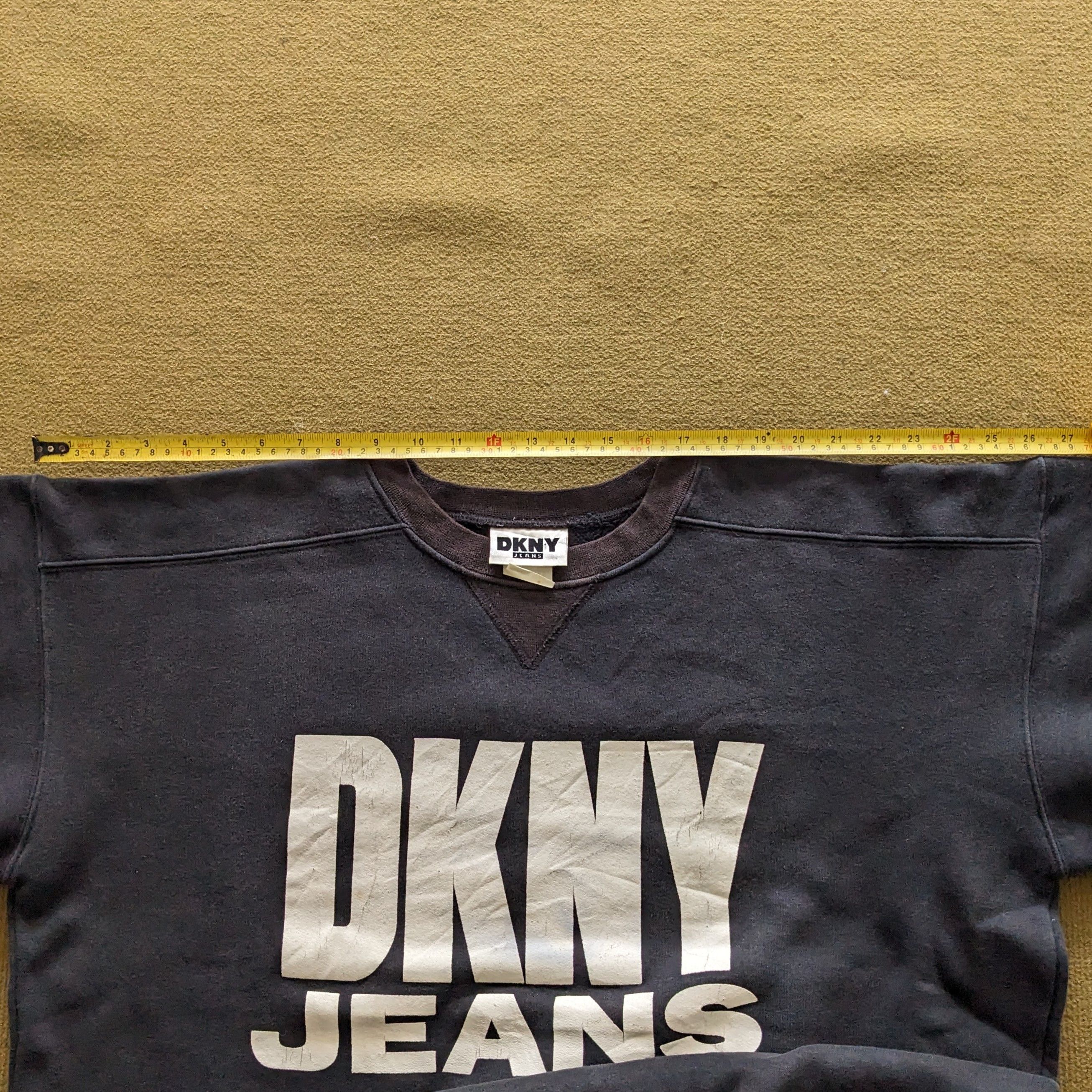 DKNY Vintage DKNY JEANS Big Logo Sweatshirt Size US XL / EU 56 / 4 - 5 Thumbnail