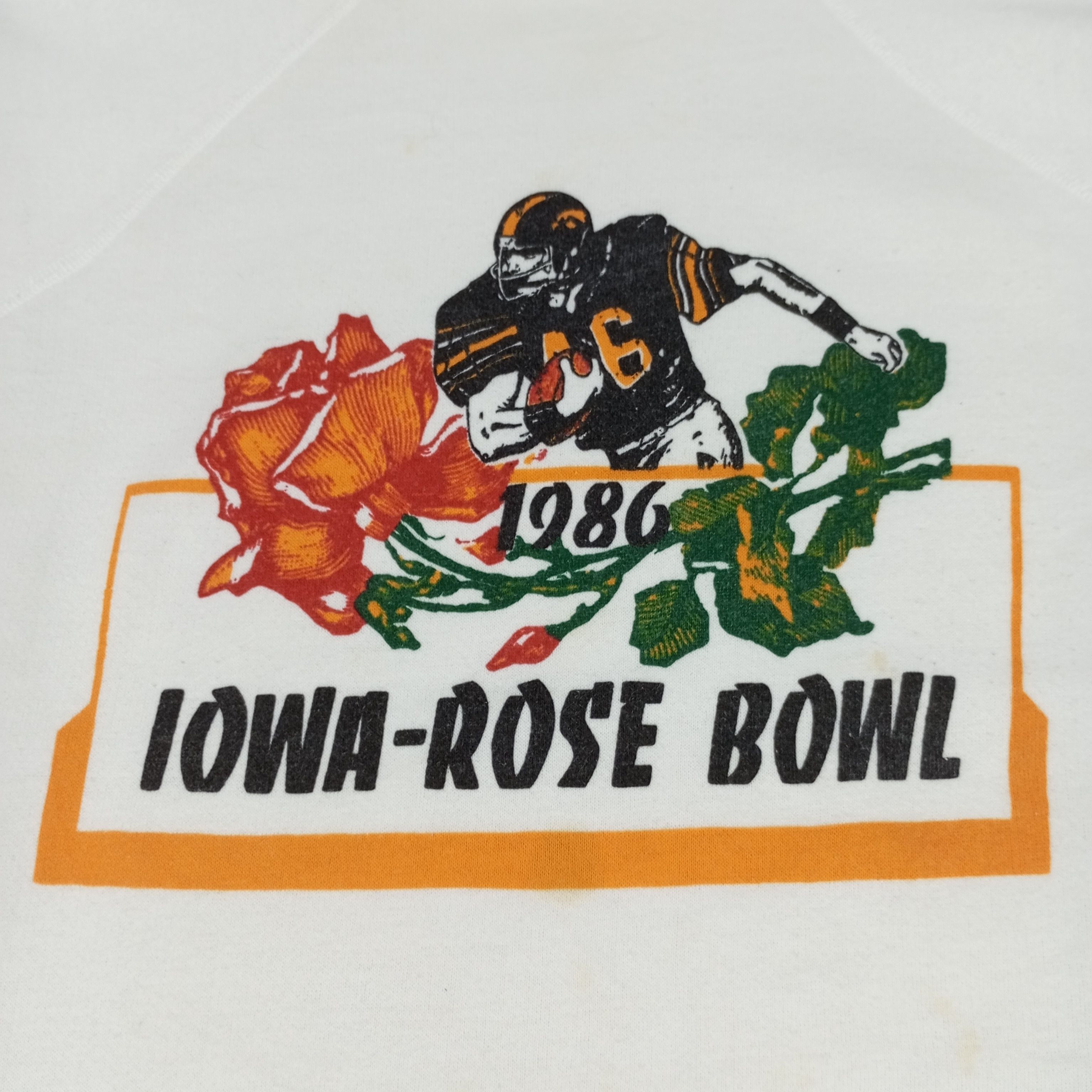 Champion × NFL × Vintage IOWA ROSE BOWL Football NFL Vintage Champion Sweatshirt Size US M / EU 48-50 / 2 - 2 Thumbnail
