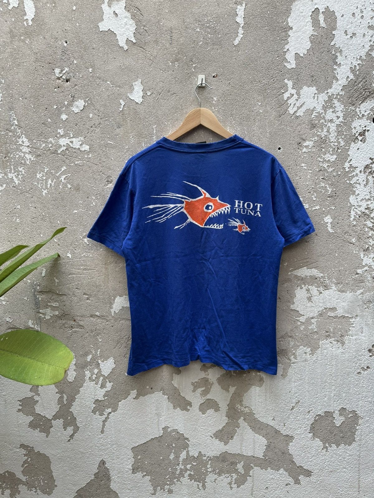 Hot Tuna 90s Hot Tuna Big Logo Vintage Single Stitch Surf Style 
