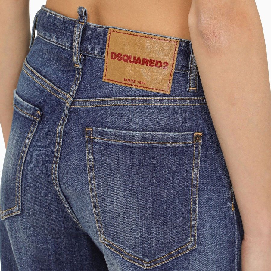 Dsquared2 o1d2blof0824 Denim Jeans in Blue Size 26" / US 2 / IT 38 - 5 Thumbnail