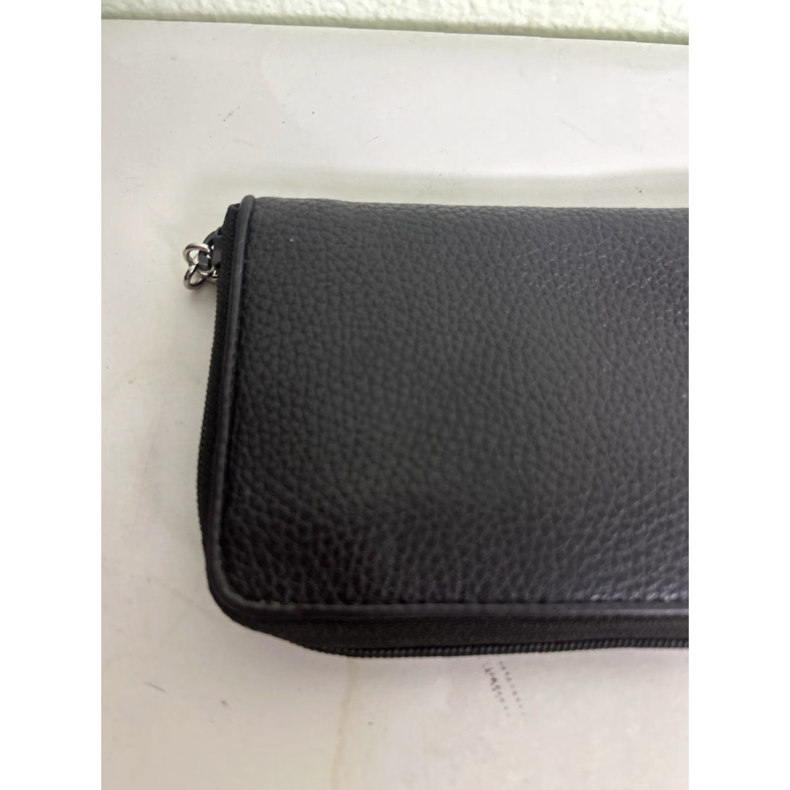 Guess GUESS Wallet Women Long Zip-Around Pebbled Texture Brown 7x4 Credit Card Folding Logo Zipper Bag Accessory Card Holder Size ONE SIZE - 7 Thumbnail