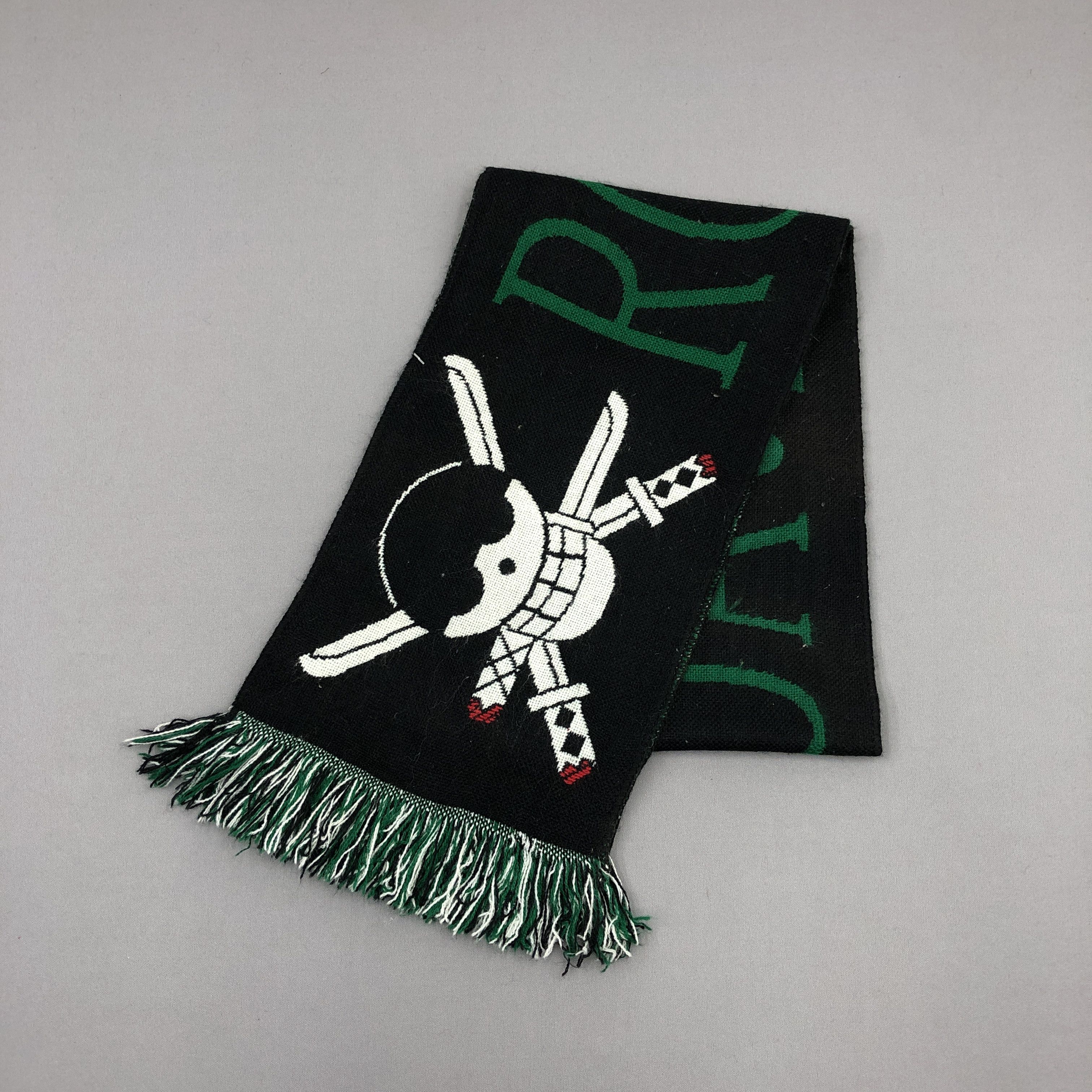 Anime Vintage One Piece Scarf Anime Japanese Muffler Wool Scarves Size ONE SIZE - 4 Thumbnail