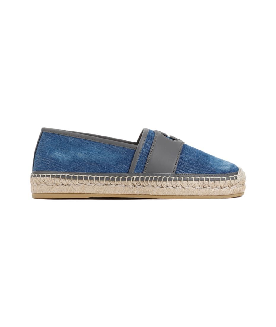 Gucci Interlocking G Espadrille Flats SIZE 7
