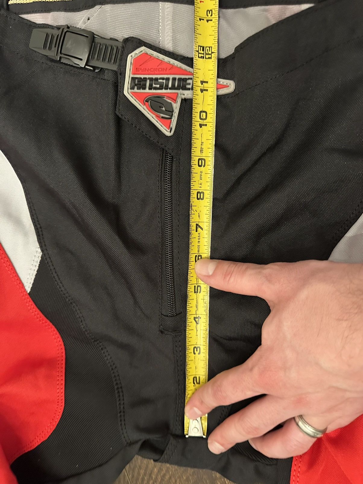 Other Motocross Men’s Racing Pants Answer Syncron-42x31 Size US 42 / EU 58 - 9 Thumbnail