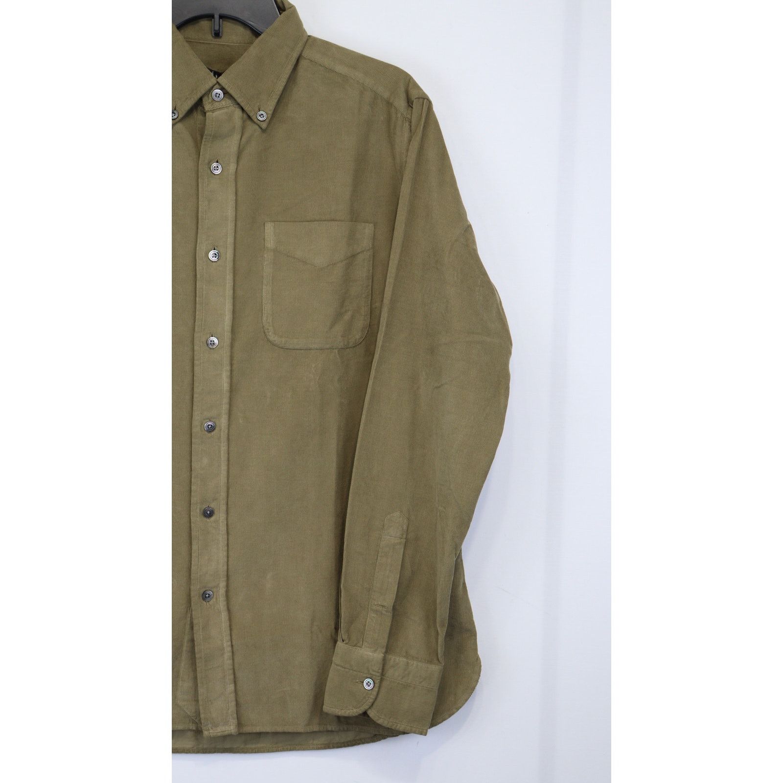 Tom Ford o1rshd1 Casual Shirts in Dark Green Size US M / EU 48-50 / 2 - 5 Thumbnail
