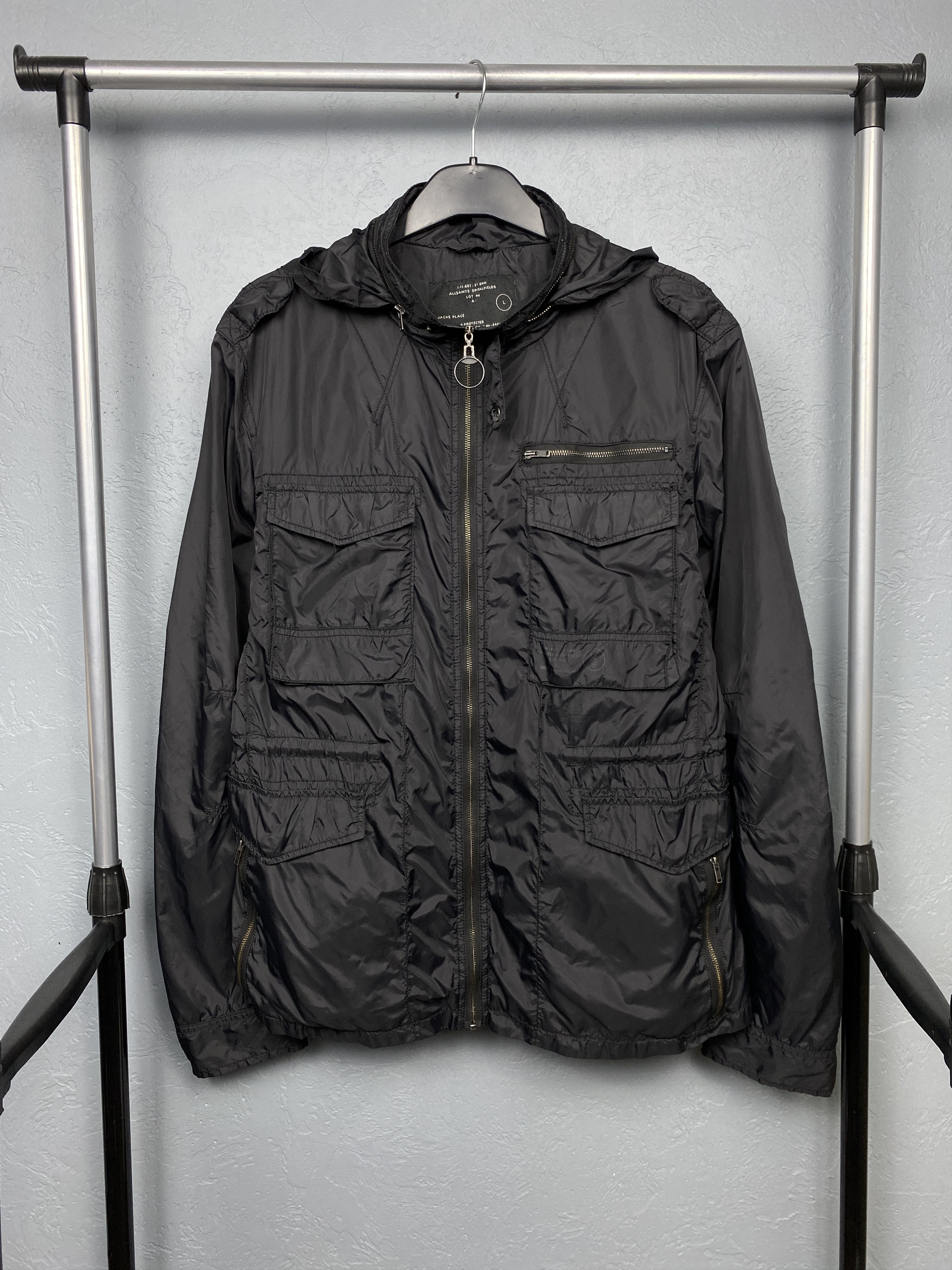 Allsaints Allsaints Vintage Mens Nylon Vacant Jacket Size US L / EU 52-54 / 3 - 1 Thumbnail