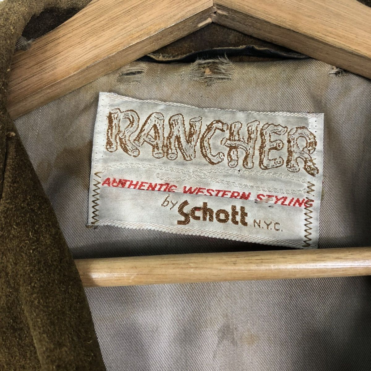 Schott 🔥VINTAGE 60’s SCHOTT RANCHER COWBOY WESTERN STYLING Size US M / EU 48-50 / 2 - 17 Thumbnail