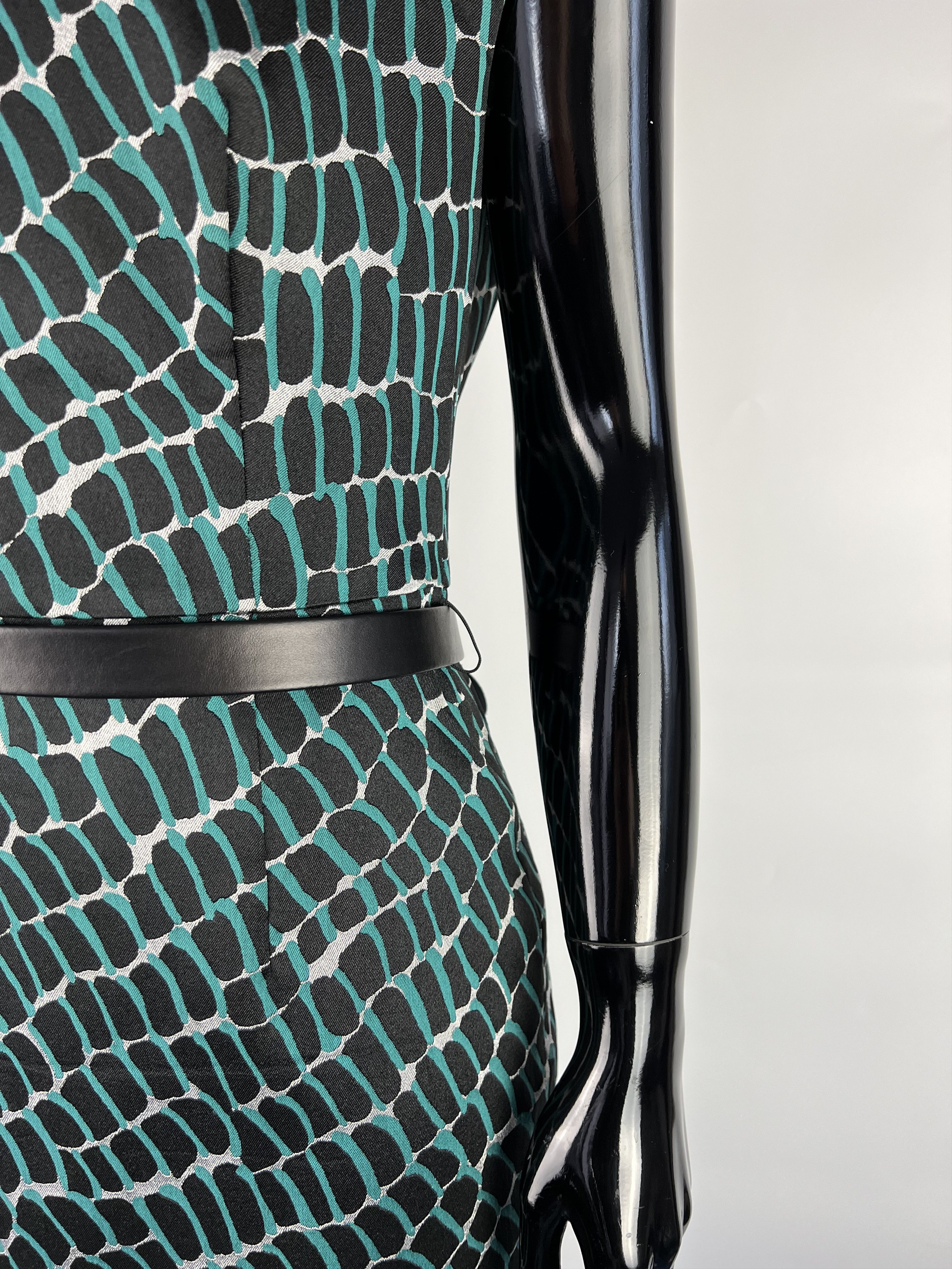 Escada Escada Silk Sleeveless Belt Dress Size 38 Size M / US 6-8 / IT 42-44 - 9 Thumbnail