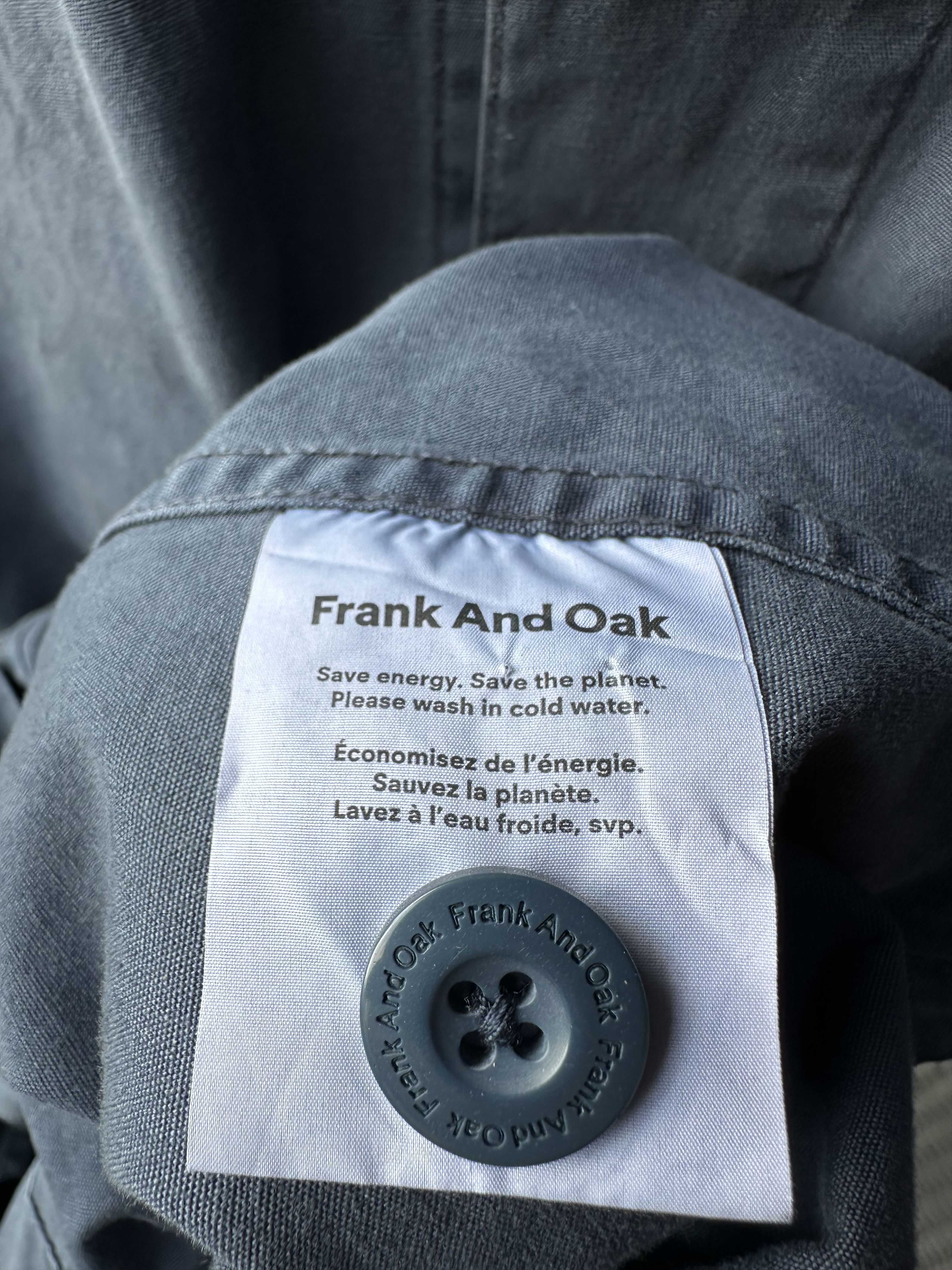 Frank & Oak Slate Overshirt / Chore Jacket Size US S / EU 44-46 / 1 - 7 Thumbnail