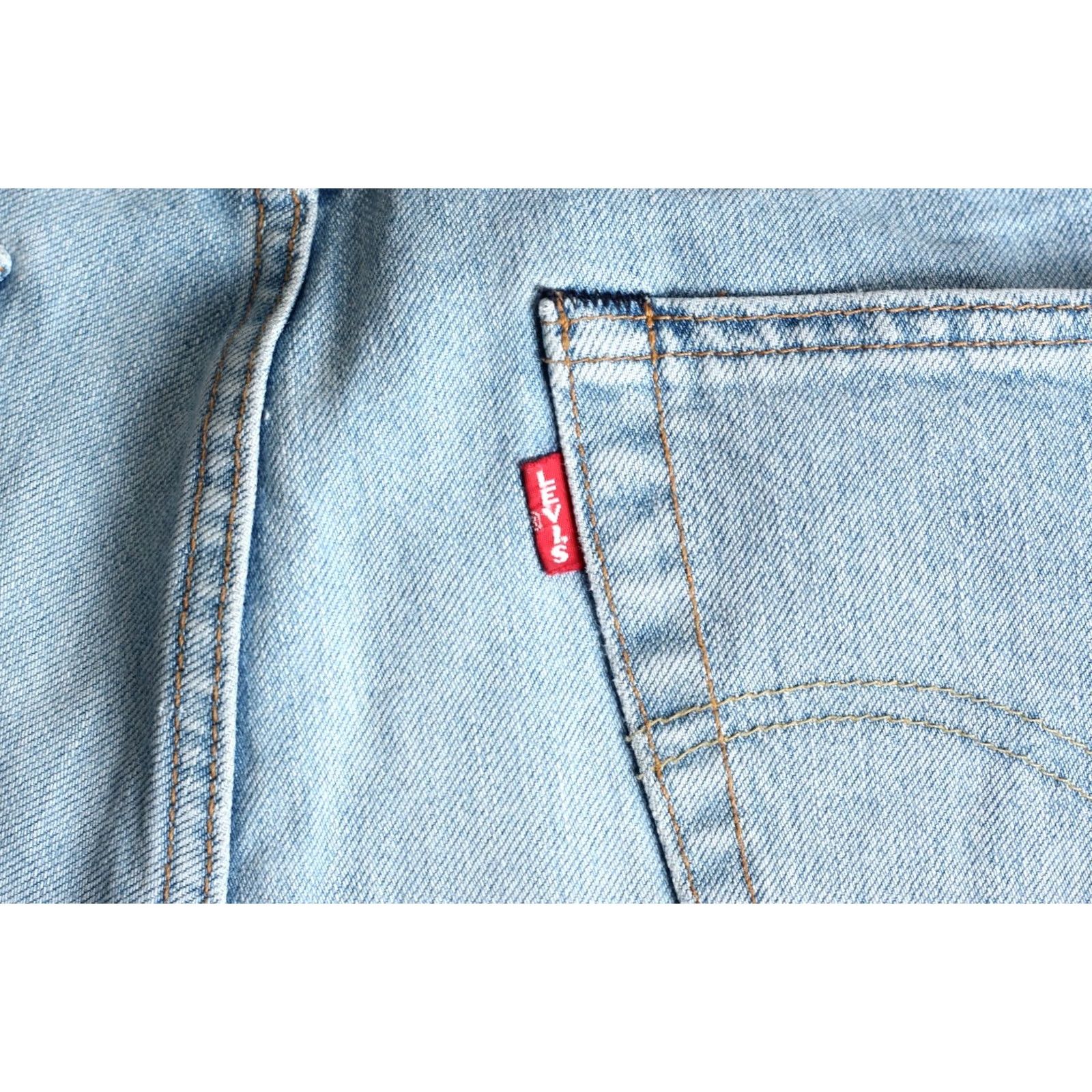 Levi's LEVI’S PREMIUM 502 Big E Stretch Tapered Jeans Men Size W32 L32 32x30 Size US 32 / EU 48 - 5 Thumbnail