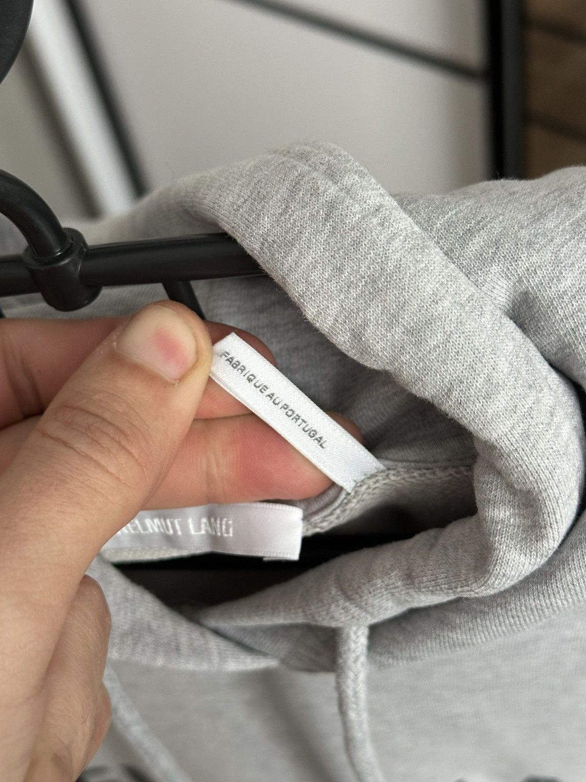 Helmut Lang Helmut Lang Hoodie Pullover Big Logo Size US M / EU 48-50 / 2 - 11 Thumbnail