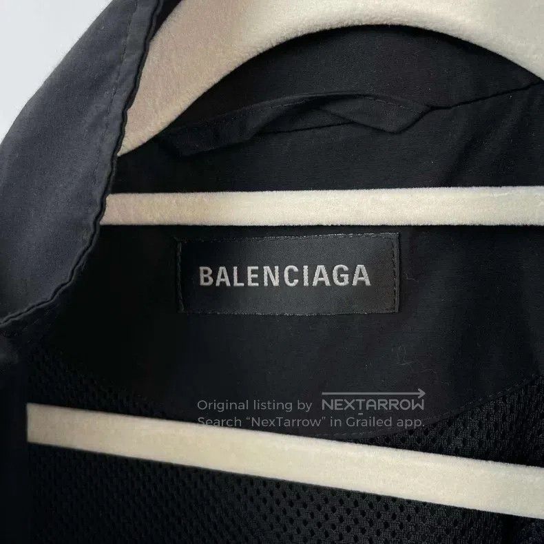 Balenciaga Balenciaga Mirror Reverse Letter Logo Embroidered Jacket Size S / US 4 / IT 40 - 5 Thumbnail