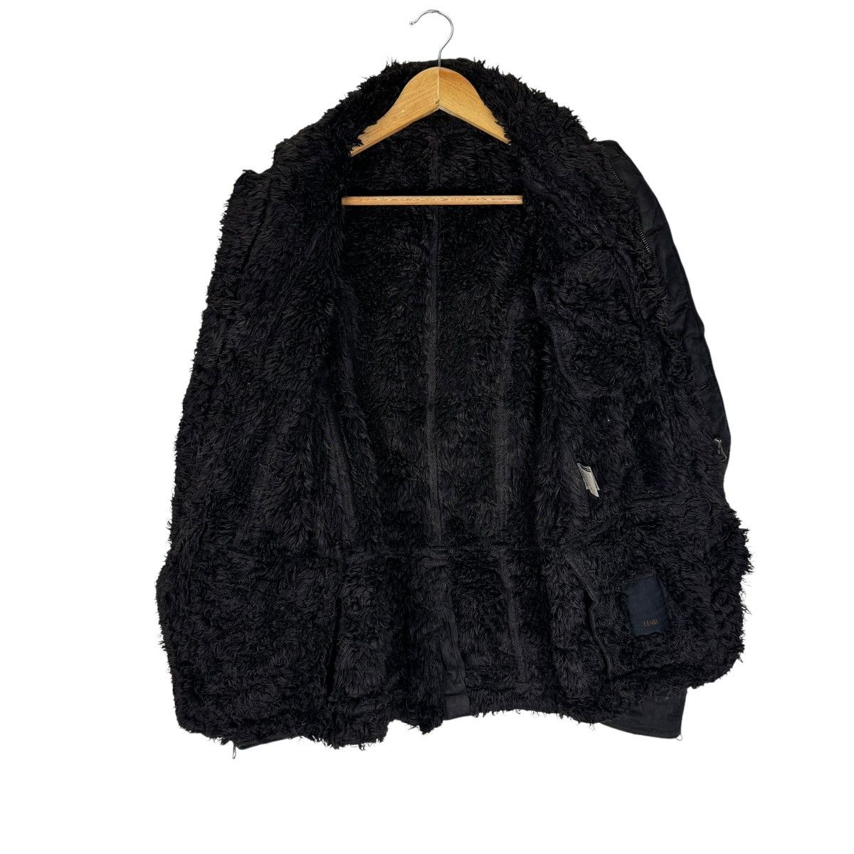 If Six Was Nine × Japanese Brand × Le Grande Bleu (L.G.B.) ☀️HAIB DECONSTRUCT SHERPA FADED BLACK JACKET Size US S / EU 44-46 / 1 - 10 Thumbnail