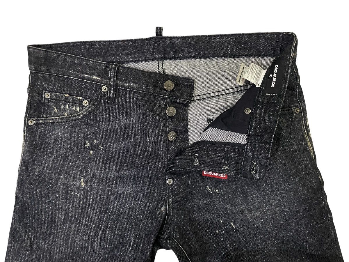 Designer × Dsquared2 Dsquared2 distressed skinny jeans Size US 35 - 4 Thumbnail