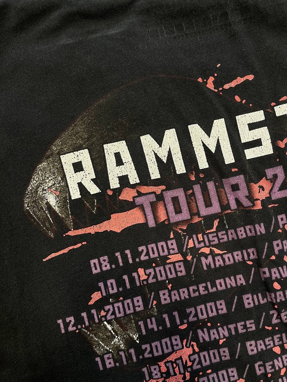 Other Rammstein “Liebe Ist Für Alle Da” 2009 Tour T-Shirt Black Size US L / EU 52-54 / 3 - 8 Thumbnail